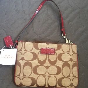 COACH wristlet